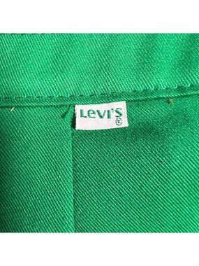 Levi Strauss & Co Womens Green Classic Straight-Leg Pants Size 32